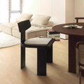 Mid-Century Modern Solid Wood Dining Chair • Luxury Designer Leisure Chair for Home & Hotel