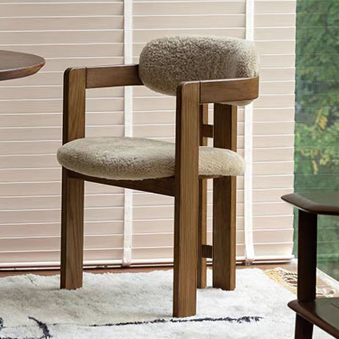Chinese Style Simple Solid Wood Chair, Armchair & Backrest Chair, Dining & Negotiation Chair