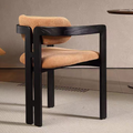 High-end Mid-Century Solid Wood Armchair, Artistic Tea Chair, Dining Chair, Study Chair & Master Chair for Tea Table