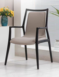 North American Ash Wood Mantis Chair | Nordic Solid Wood Arm Dining Chair Modern High-End Chair for Home, Hotel & Mahjong Use