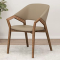 Nordic Solid Wood Dining Chair, Light Luxury Italian Style, Suitable For Hotel, Restaurant, Home Study And Office