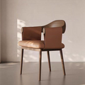 Italian Light Luxury Single Leisure Chair, Reception Negotiation Chair, Hotel Lobby & Showroom Furniture, Mahjong Dining Chair